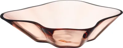Салатник Iittala Aalto, стекло, 7,5 см, коричневый