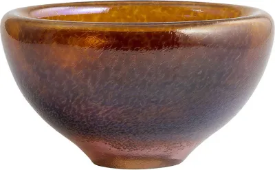 Салатник Kosta Boda Beans, хрусталь, 24 см, коричневый