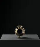 Салатник Sambonet Bomboniera Gio Ponti, нержавеющая сталь, 11 см, золотистый — фото 4