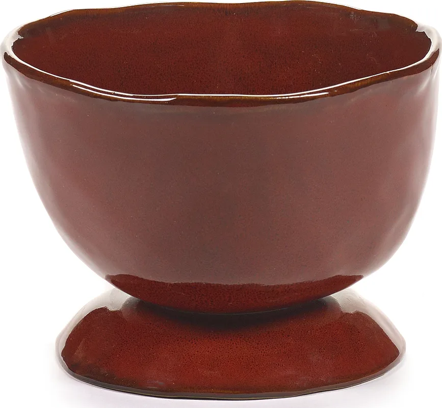 Салатник serax la m re, каменная керамика, красный · арт. fabr B5123021-317