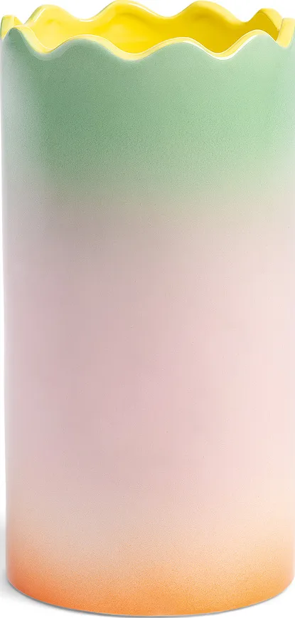 Ваза &K Amsterdam Fade Доломит, 24 см, разноцветный