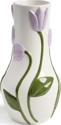 Ваза &K Amsterdam Tulip Доломит, 30.5 см, разноцветный
