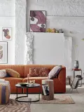 Ваза Bloomingville Mahi Керамика, 25 см, черный — фото 1