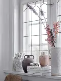 Ваза Bloomingville Tarin Керамика, 32 см, белый — фото 3