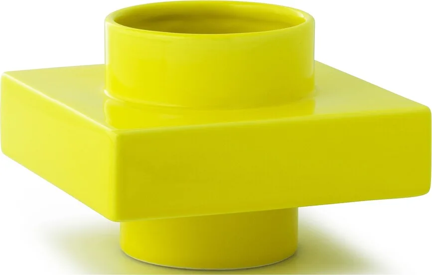 Ваза Normann Copenhagen Element srodkowy wazonu modulowego Deko Object S2 Керамика, 12 см, желтый
