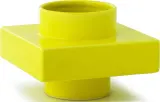 Ваза Normann Copenhagen Element srodkowy wazonu modulowego Deko Object S2 Керамика, 12 см, желтый — фото 1
