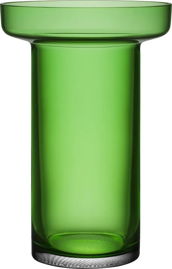 Ваза Kosta Boda Limelight Rose Хрусталь, 23 см, зеленый