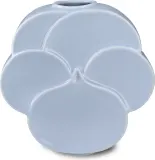 Ваза Lyngby Flower Pansy Фарфор, 17 см, синий — фото 3
