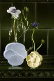 Ваза Lyngby Flower Pansy Фарфор, 17 см, синий — фото 4