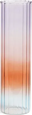 Ваза &K Amsterdam Gradient Боросиликатное стекло, 29 см, разноцветный