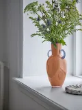 Ваза Bloomingville Anniversary Стекло, 30 см, оранжевый — фото 2