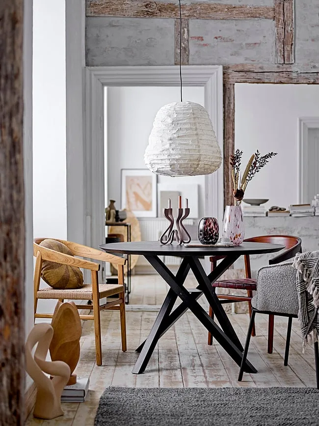 Ваза Bloomingville Artem Стекло, 25 см, коричневый