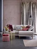 Ваза Bloomingville Gabina Стекло, 19 см, фиолетовый — фото 1