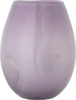 Ваза Bloomingville Lilac Стекло, 22 см, фиолетовый