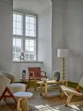 Ваза Bloomingville Tulla Стекло, 32 см, серый — фото 5