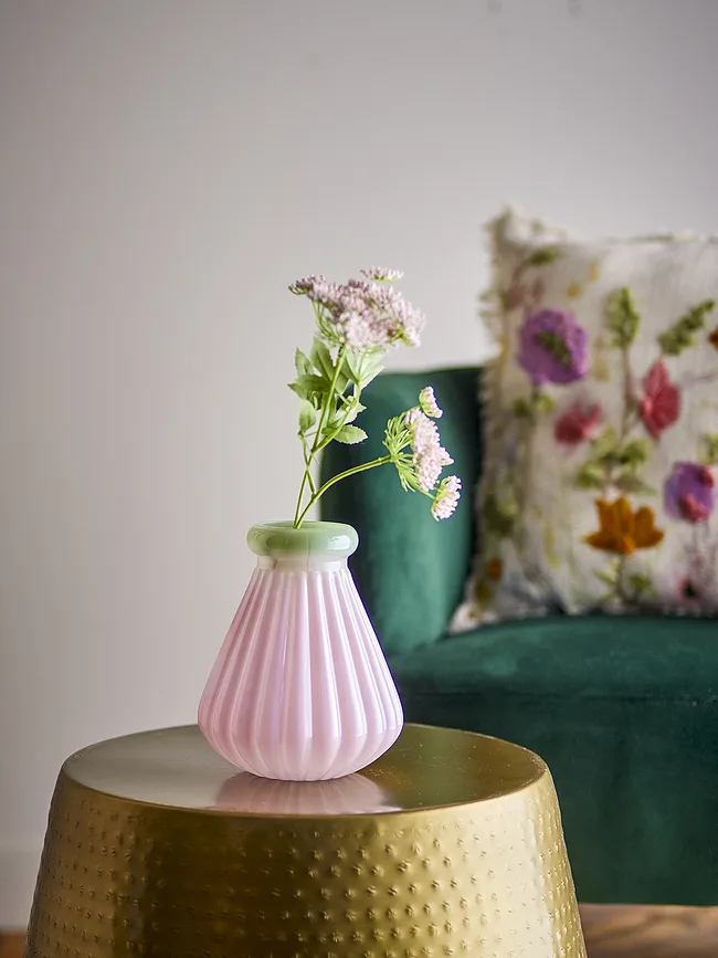 Ваза bloomingville judith стекло, розовый · арт. fabr 82072712