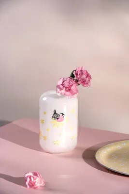 Ваза Muurla Muminki Flowers Стекло, 12 см, белый
