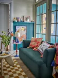 Ваза Bloomingville kamionkowy Hyldia Каменная керамика, 21 см, розовый — фото 3
