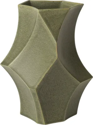 Ваза ferm living cueva каменная керамика, зеленый · арт. fabr 1104270801