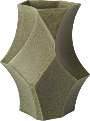 Ваза ferm living cueva каменная керамика, зеленый · арт. fabr 1104270804
