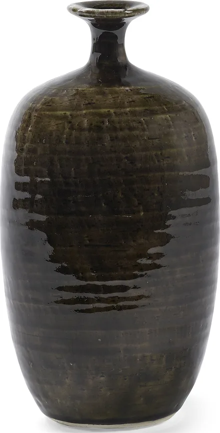 Ваза Serax Glazed Shades Каменная керамика, 30.5 см, коричневый