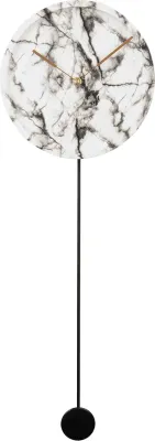 Настенные часы Karlsson Pendule, пластик, 25 см, белые
