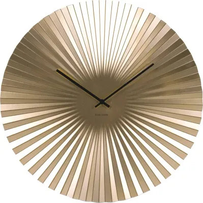Настенные часы Karlsson Sensu, нержавеющая сталь, 50 см