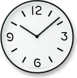 Настенные часы Lemnos Mono Clock, алюминий, 25,6 см — фото 1