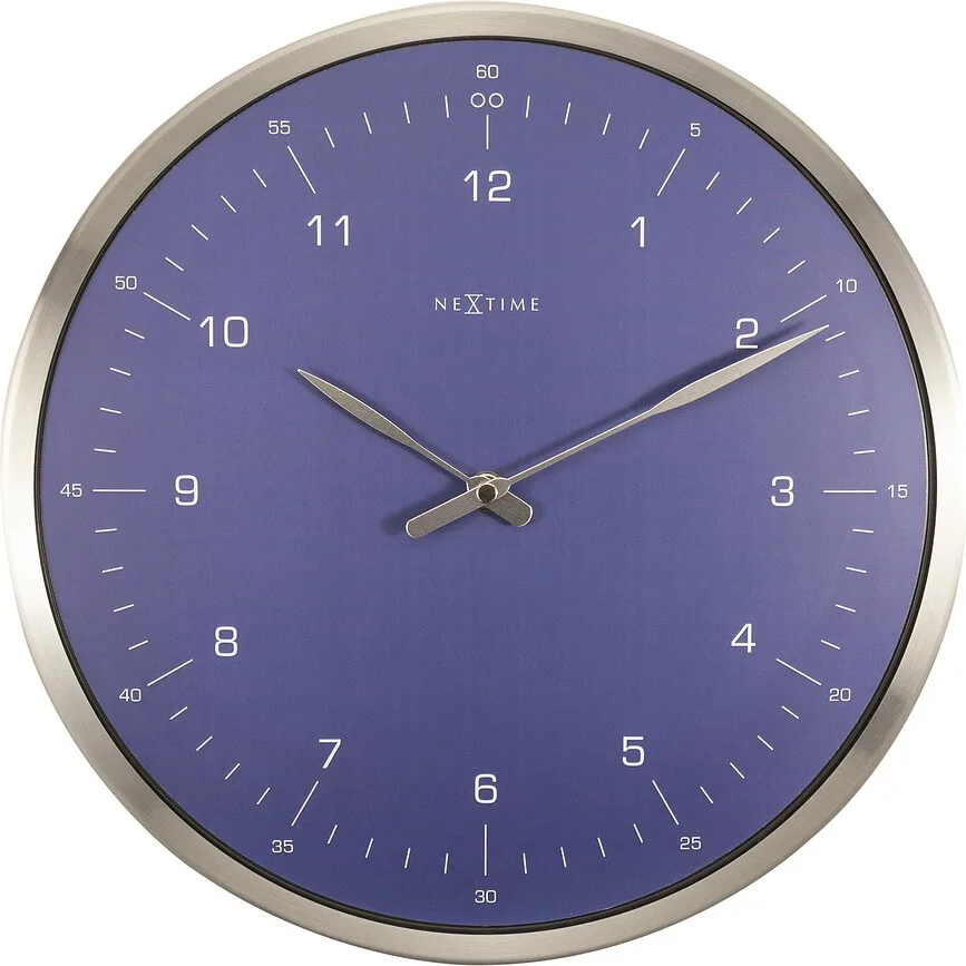 Настенные часы NeXtime 60 Minutes, металл, 33 см
