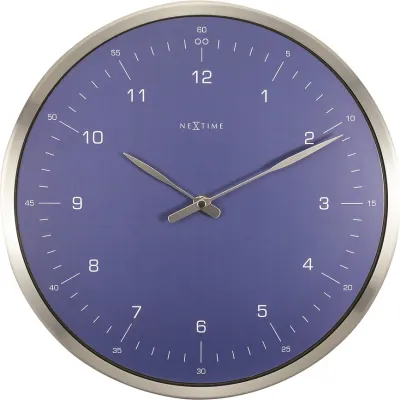 Настенные часы NeXtime 60 Minutes, металл, 33 см