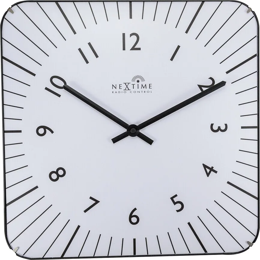 Настенные часы NeXtime Alex RC, стекло, 30 см