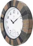 Настенные часы NeXtime Aster, пластик, 43,5 см, разноцветные — фото 2