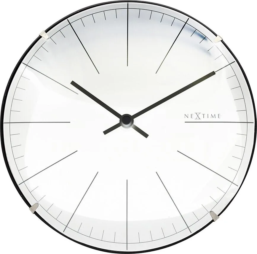 Настенные часы NeXtime Big Stripe, стекло, 20 см