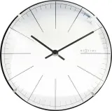 Настенные часы NeXtime Big Stripe, стекло, 20 см — фото 1