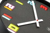 Настенные часы NeXtime Bit, пластик, 35 см, разноцветные — фото 3