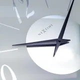 Настенные часы NeXtime Dali, стекло, 43 см, серые — фото 6