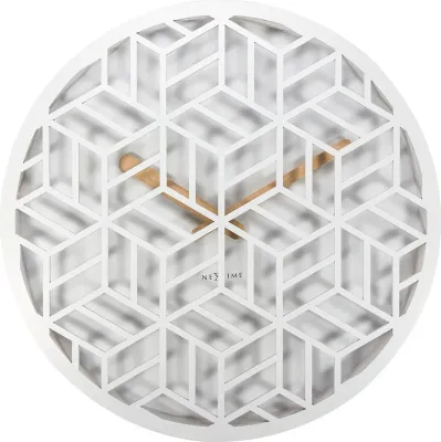 Настенные часы NeXtime Discrete, дерево, 36 см