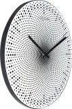 Настенные часы NeXtime Dots II, пластик, 39,5 см, белые — фото 1