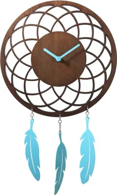 Настенные часы NeXtime Dreamcatcher, дерево, 24 см