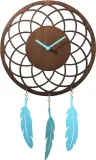 Настенные часы NeXtime Dreamcatcher, дерево, 24 см — фото 1