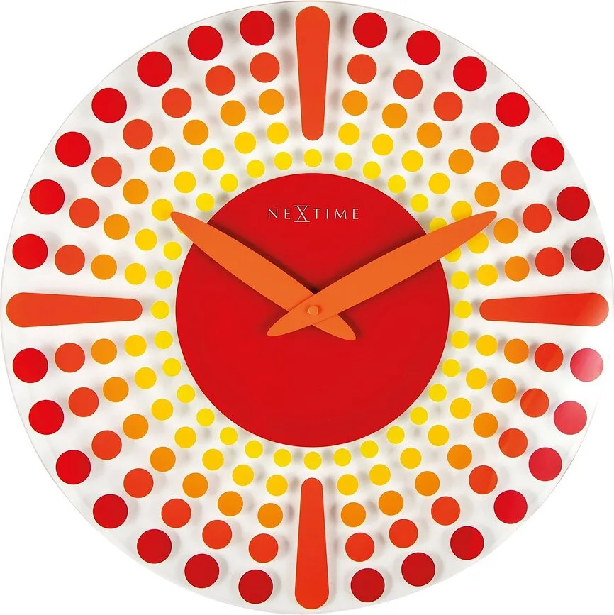 Настенные часы NeXtime Dreamtime, стекло, 43 см