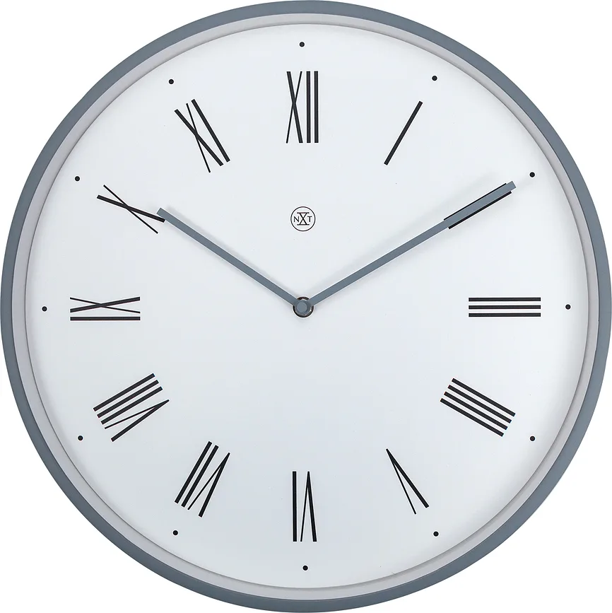 Настенные часы NeXtime Duke, пластик, 40 см