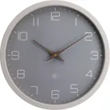 Настенные часы NeXtime Eco, пластик, 30 см, бежевые — фото 1