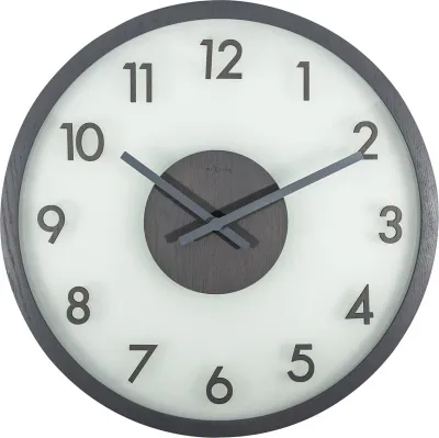 Настенные часы NeXtime Frosted Wood, дерево, 50 см
