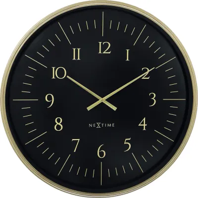 Настенные часы NeXtime Galaxy Large, пластик, 77 см, белые