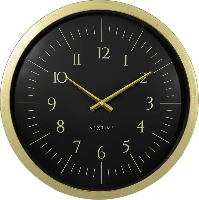 Настенные часы NeXtime Galaxy, пластик, 40 см, белые