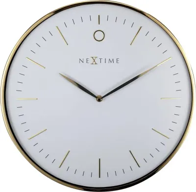 Настенные часы NeXtime Glamour, металл, 40 см