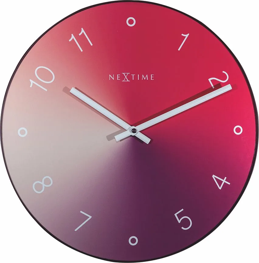 Настенные часы NeXtime Gradient, металл, 40 см