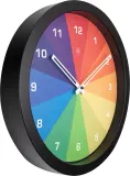 Настенные часы NeXtime Joy, пластик, 36 см, разноцветные — фото 2