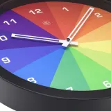 Настенные часы NeXtime Joy, пластик, 36 см, разноцветные — фото 4